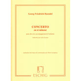 Handel, George Frideric - Concerto in B minor - Viola and Piano - edited by Henri Casadesus - Editions Durand