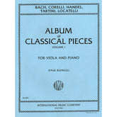 Album of Classical Pieces, Volume 1 - Viola and Piano - edited by Paul Klengel - International Music Co