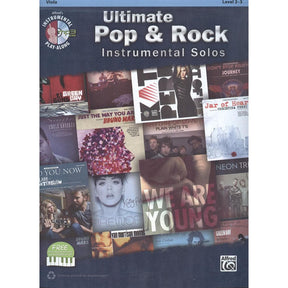 Ulitmate Pop & Rock Instrumental Solos - Viola w/CD - Alfred