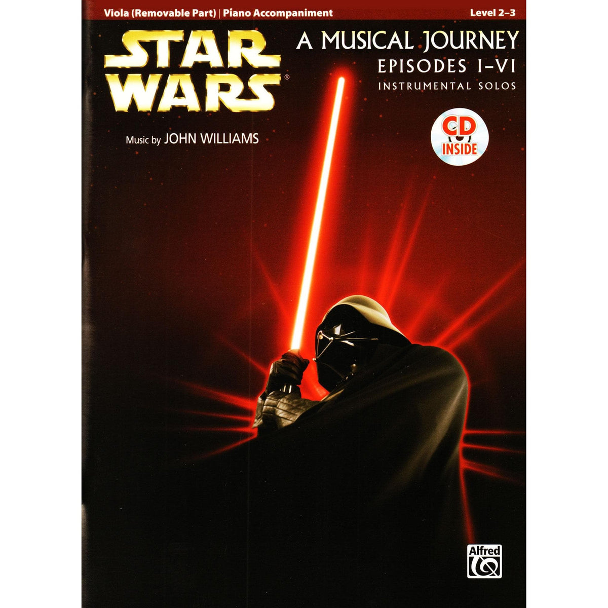 Williams, John - Star Wars, for Viola and Piano Book - Published by Alfred Music