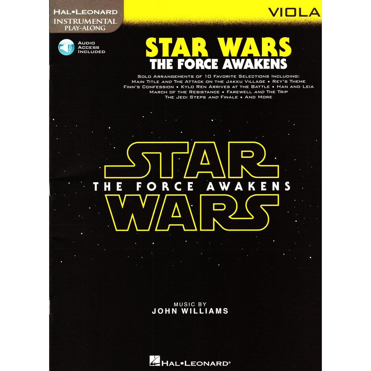 Star Wars: The Force Awakens - for Viola - with Audio Accompaniment - Hal Leonard