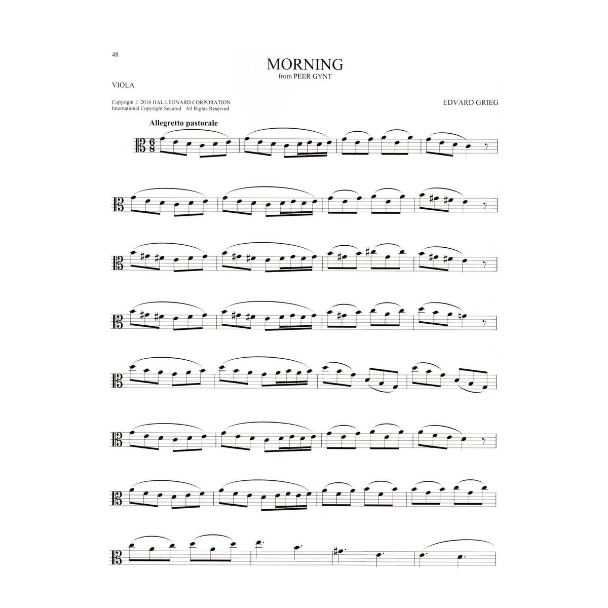 101 Classical Themes for Viola