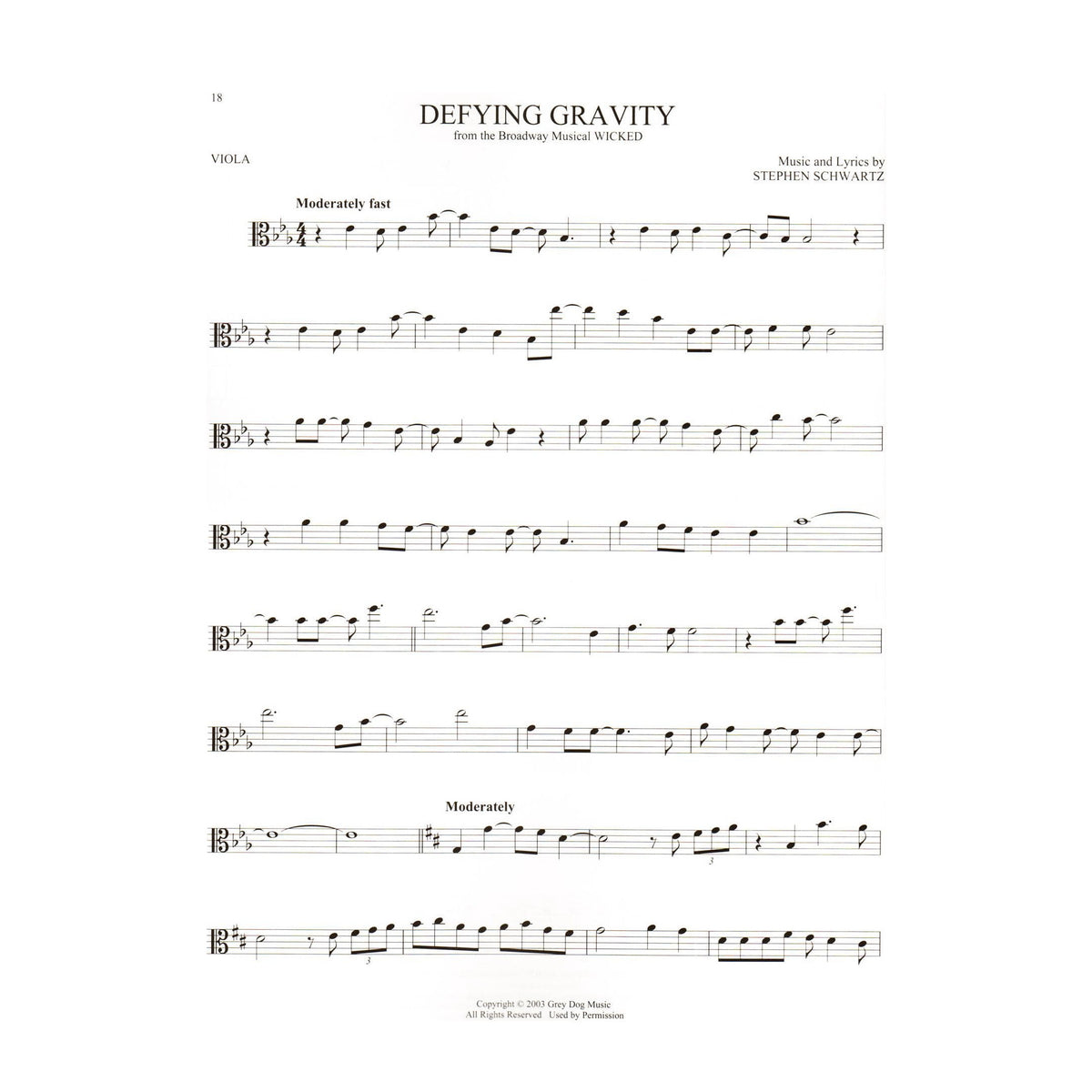 101 Broadway Songs for Viola