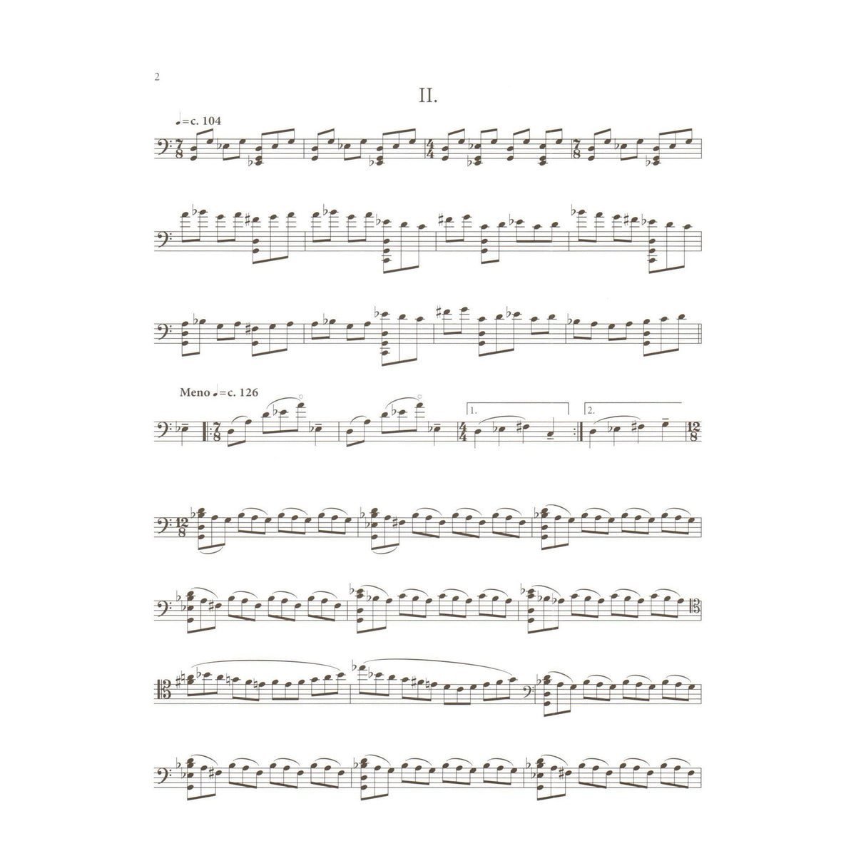 Glass, Philip - Songs and Poems - for Solo Cello - Chester Music