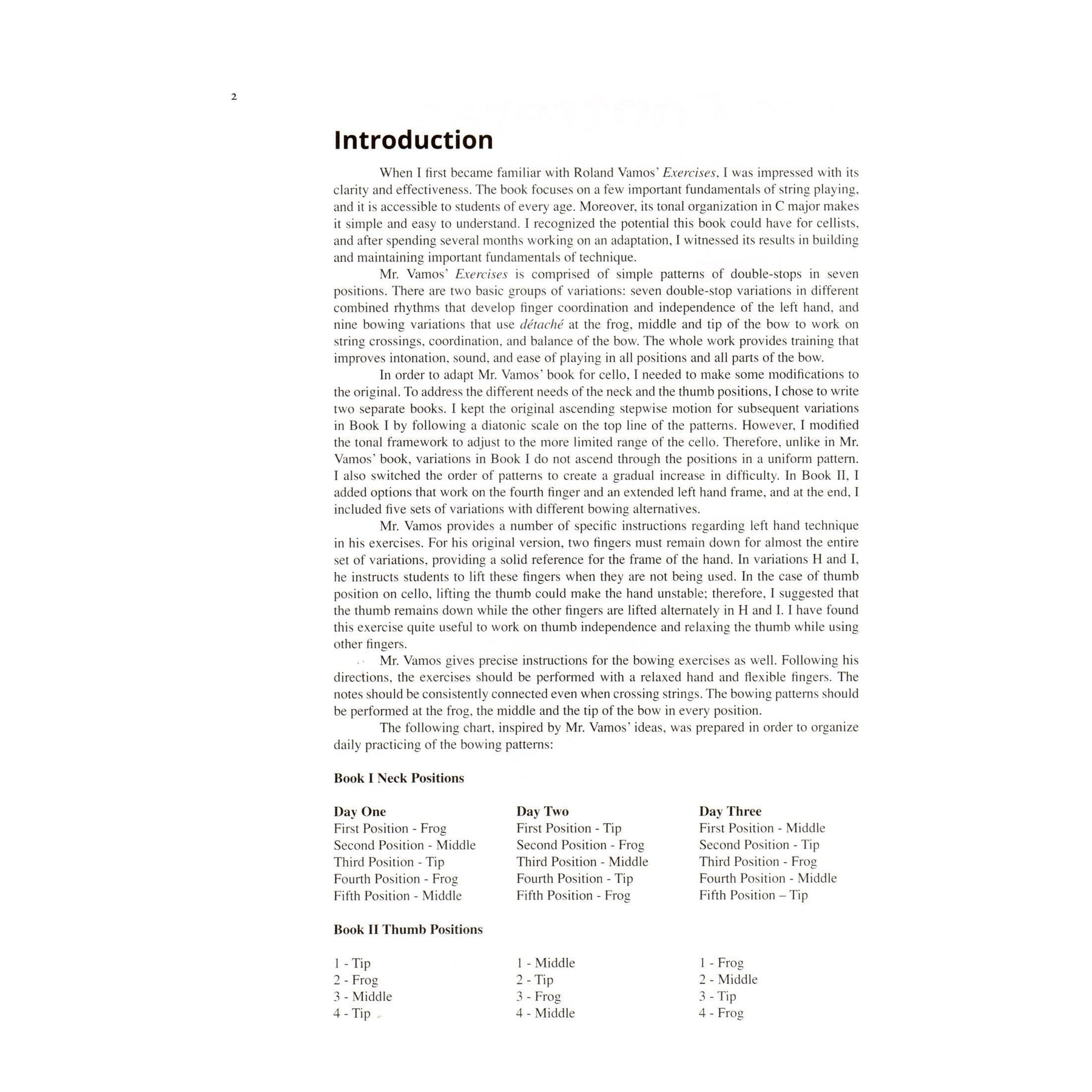 Contreras, Horacio - Exercises for the Cello in Various Combinations of Double-Stops - Carl Fischer Edition