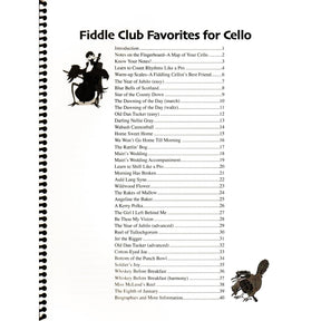 Tom Morley & Joy Adams - Fiddle Club Favorites - for Cello - by Flying Frog Music