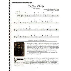 Tom Morley & Joy Adams - Fiddle Club Favorites - for Cello - by Flying Frog Music