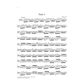 Bach, JS - 6 Suites BWV 1007 1012 for Cello - Henle URTEXT Edition
