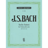 Bach, JS - 6 Suites BWV 1007 1012 for Cello - Arranged by Klengel - Breitkopf and Haertel Edition
