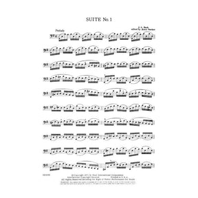 Bach, JS - 6 Cello Suites, BWV 1007-1012 - Edited by Janos Starker - Peer Edition