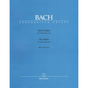 Bach, JS - 6 Suites, BWV 1007 1012 - Cello solo - edited by Andrew Talle - Bärenreiter Verlag URTEXT