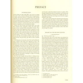 Bach, JS - 6 Suites, BWV 1007 1012 - Cello solo - edited by Andrew Talle - Bärenreiter Verlag URTEXT
