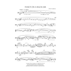 Corigliano, John - Fancy On a Bach Air - Solo Cello - G Schirmer Edition