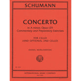 Schumann, Robert - Cello Concerto in A minor - with Optional 2nd Cello - Commentary/Preparatory Exercises by Daniel Morganstern - International Music Company