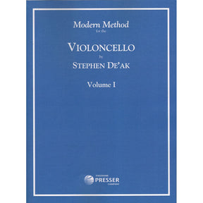 De'ak, Stephen - Modern Method for the Cello Volume 1 - Elkan-Vogel Publication