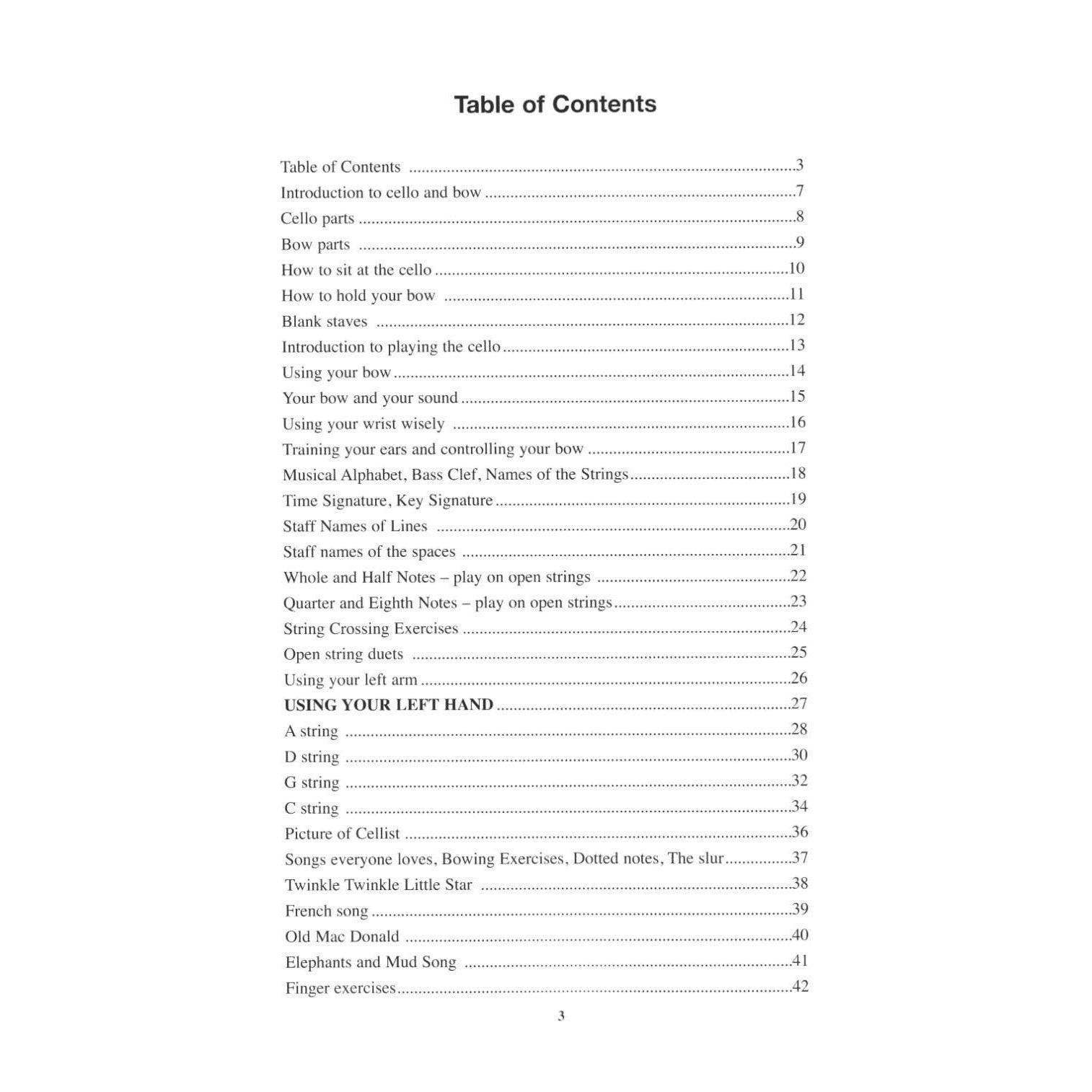 Watts, Christine - Cello Method, Volume 1 - Published by Mel Bay