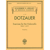 Dotzauer, Friedrich - Exercises for the Cello, Books 1 and 2 - edited by Johannes Klingenberg - Schirmer