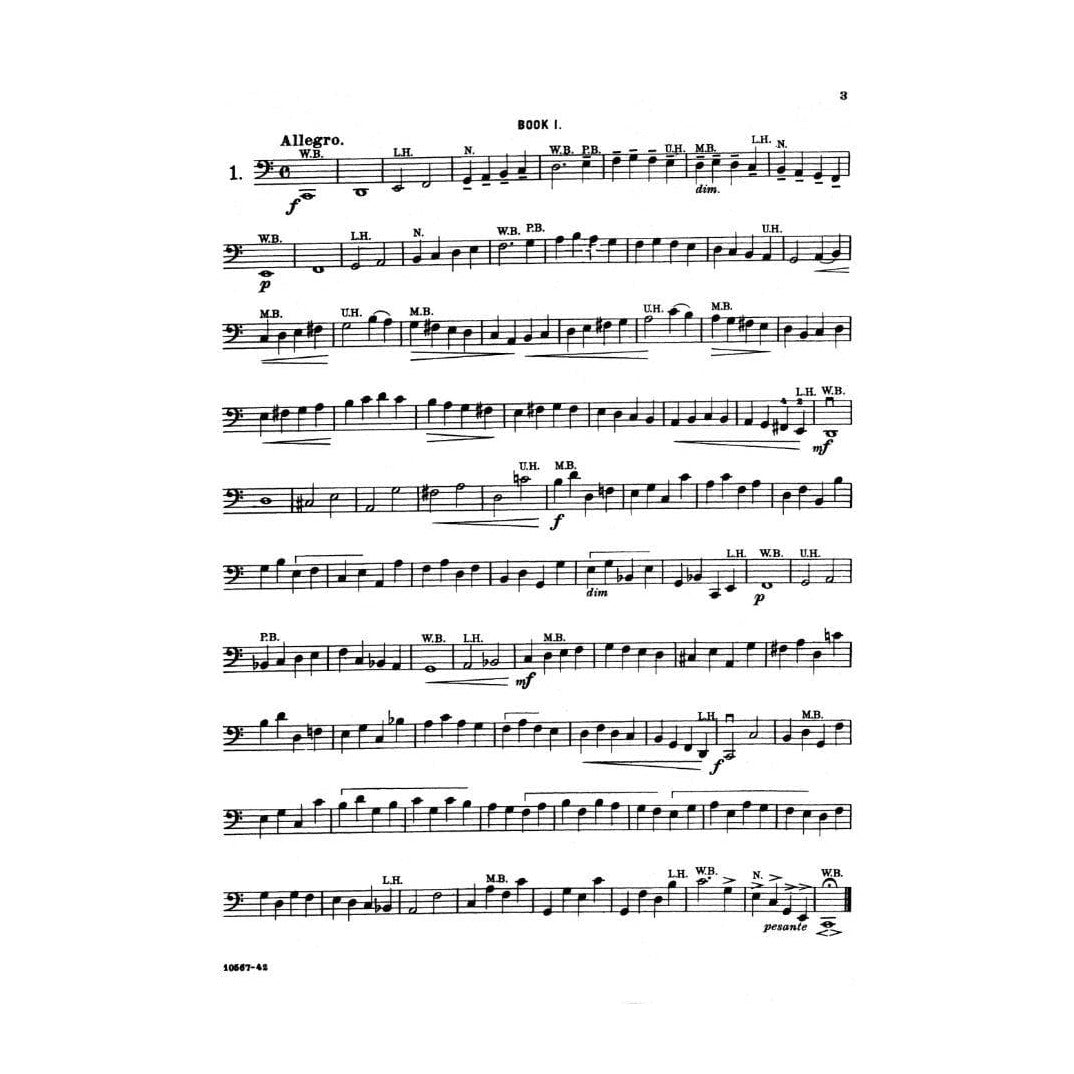 Dotzauer, J Friedrich - 62 Select Studies for Violoncello, Volume 1 (Nos 1-34) - Cello solo - edited by Johannes Klingenberg and F Girard - Carl Fischer Edition