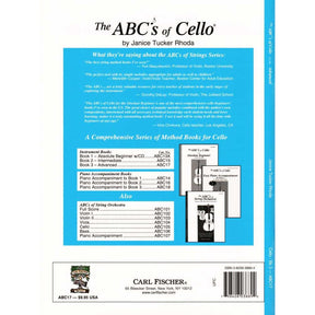 Rhoda, Janice - The ABCs of Cello for the Advanced, Book 3 - Cello - Carl Fischer