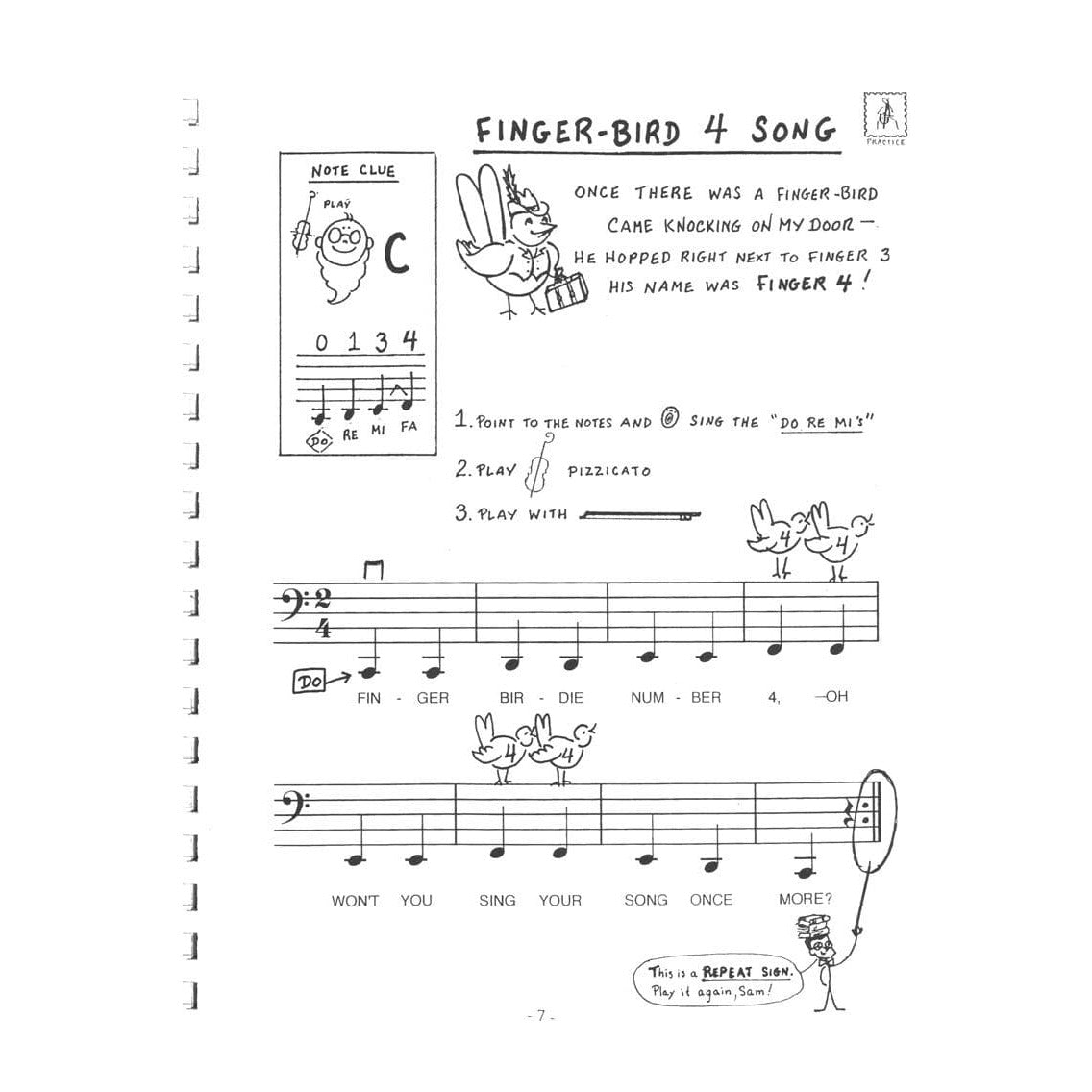 Wimmer, Harry - Adventures in Cello Country Book 1D: Half-Way Up Mt Cello - Illustrated by Shirley Givens - Arioso Press