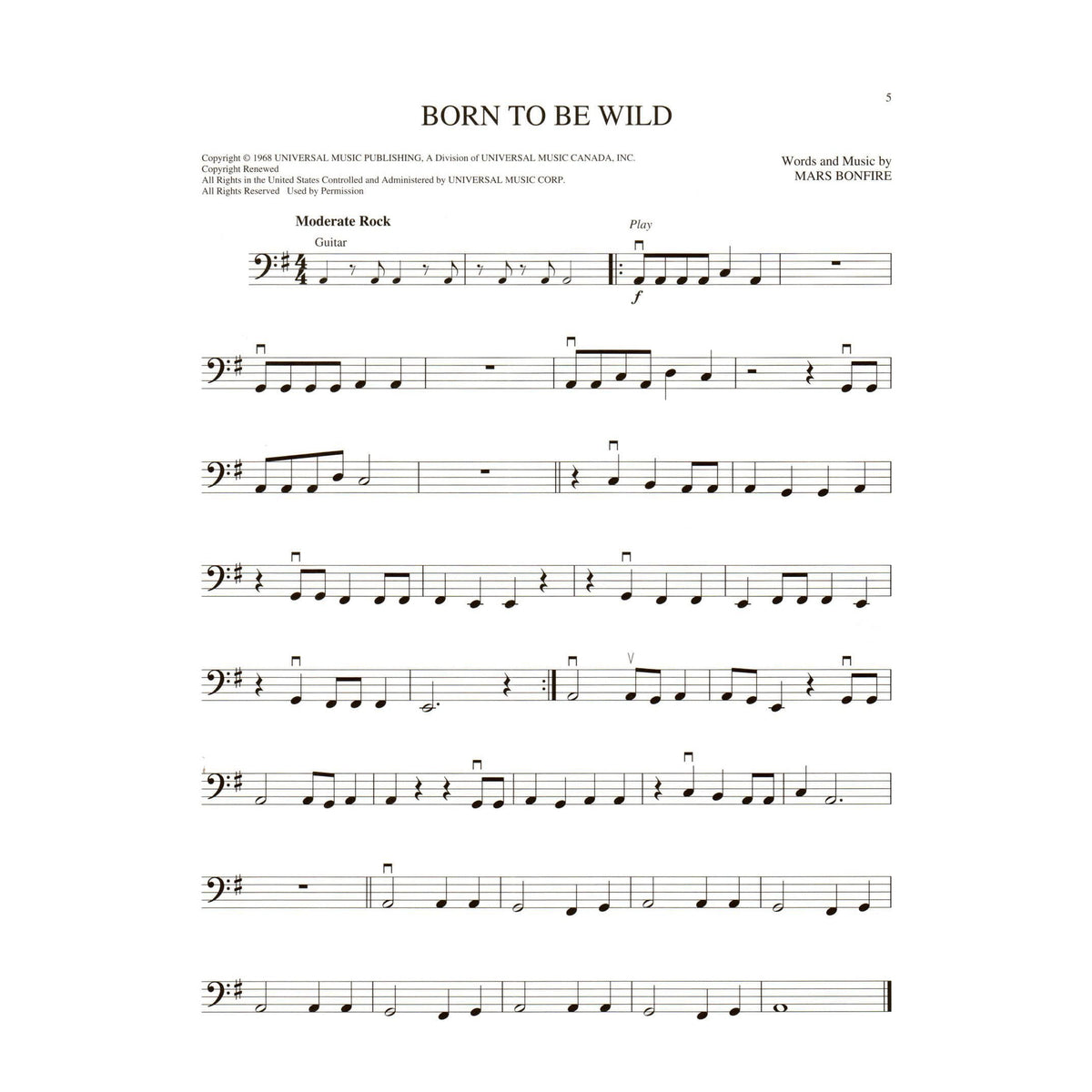 Classic Rock, 10 Monumental Hits - Instrumental Play-Along - for Cello with Online Audio - Hal Leonard