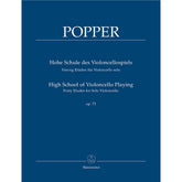 Popper, David - High School of Cello Playing Op 73 Published by Barenreiter