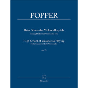 Popper, David - High School of Cello Playing Op 73 Published by Barenreiter