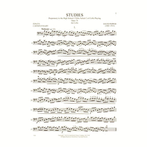 Popper, David - Studies Op 76 For Cello Published by International Music Company