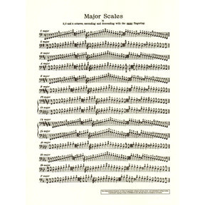 Whitehouse - Tabb Scale & Arpeggio Album, for Cello Published by Schott Music