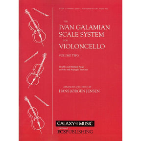 Galamian, Ivan - Scale System, Volume 2 - Cello - arranged and edited by Hans Jørgen Jensen - EC Schirmer Edition