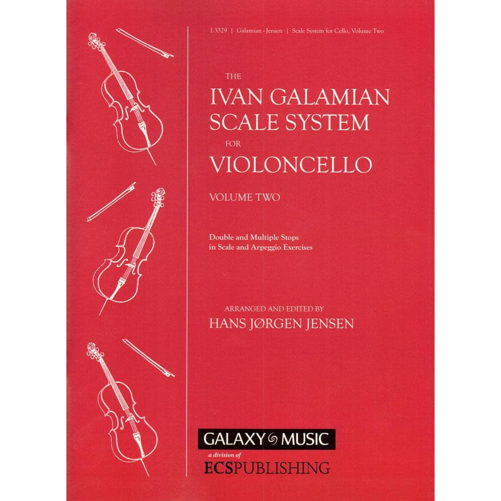 Galamian, Ivan - Scale System, Volume 2 - Cello - arranged and edited by Hans Jørgen Jensen - EC Schirmer Edition