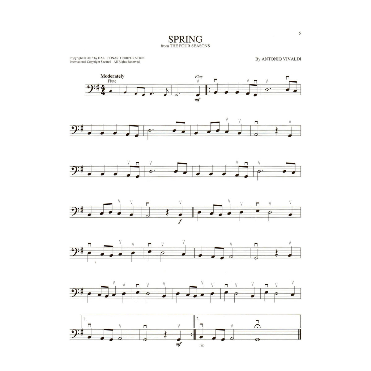 Classical Themes - Instrumental Play-Along - for Cello with Online Audio - Hal Leonard