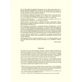Gabrielli, Domenico - Seven Ricercars - Cello solo - Schott Edition
