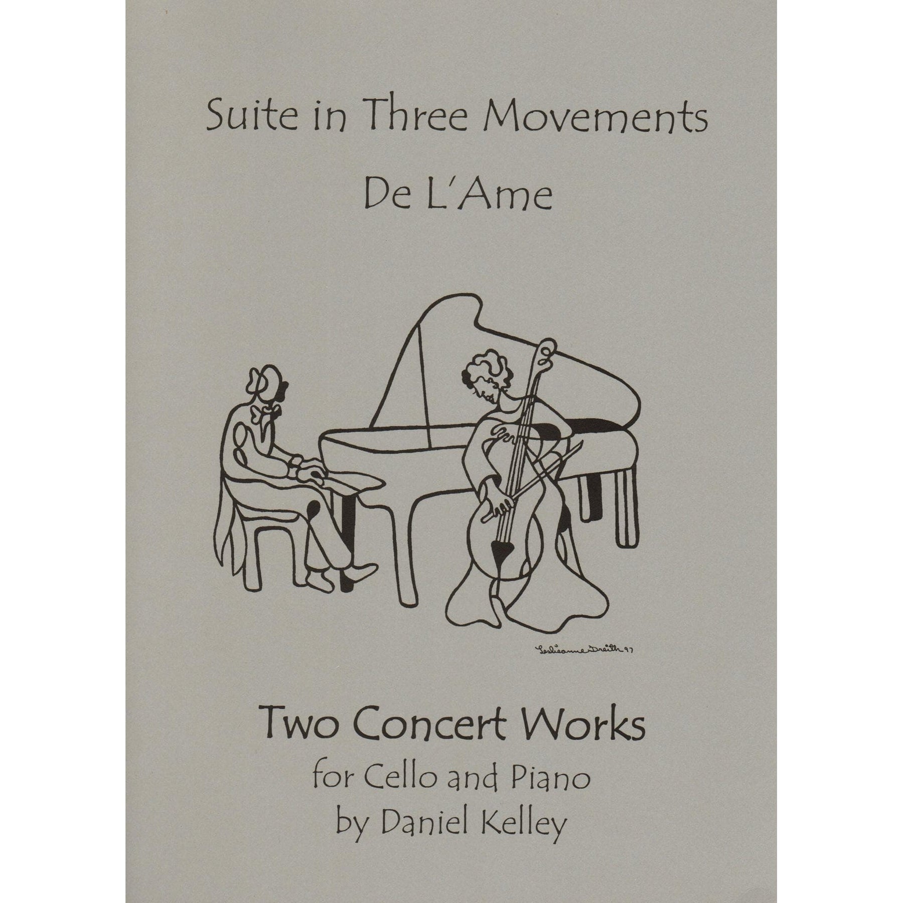 Kelley, Daniel - Two Concert Works - Cello and Piano - Last Resort Music