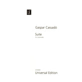 Cassado, Gaspar - Suite For Cello - Universal Edition