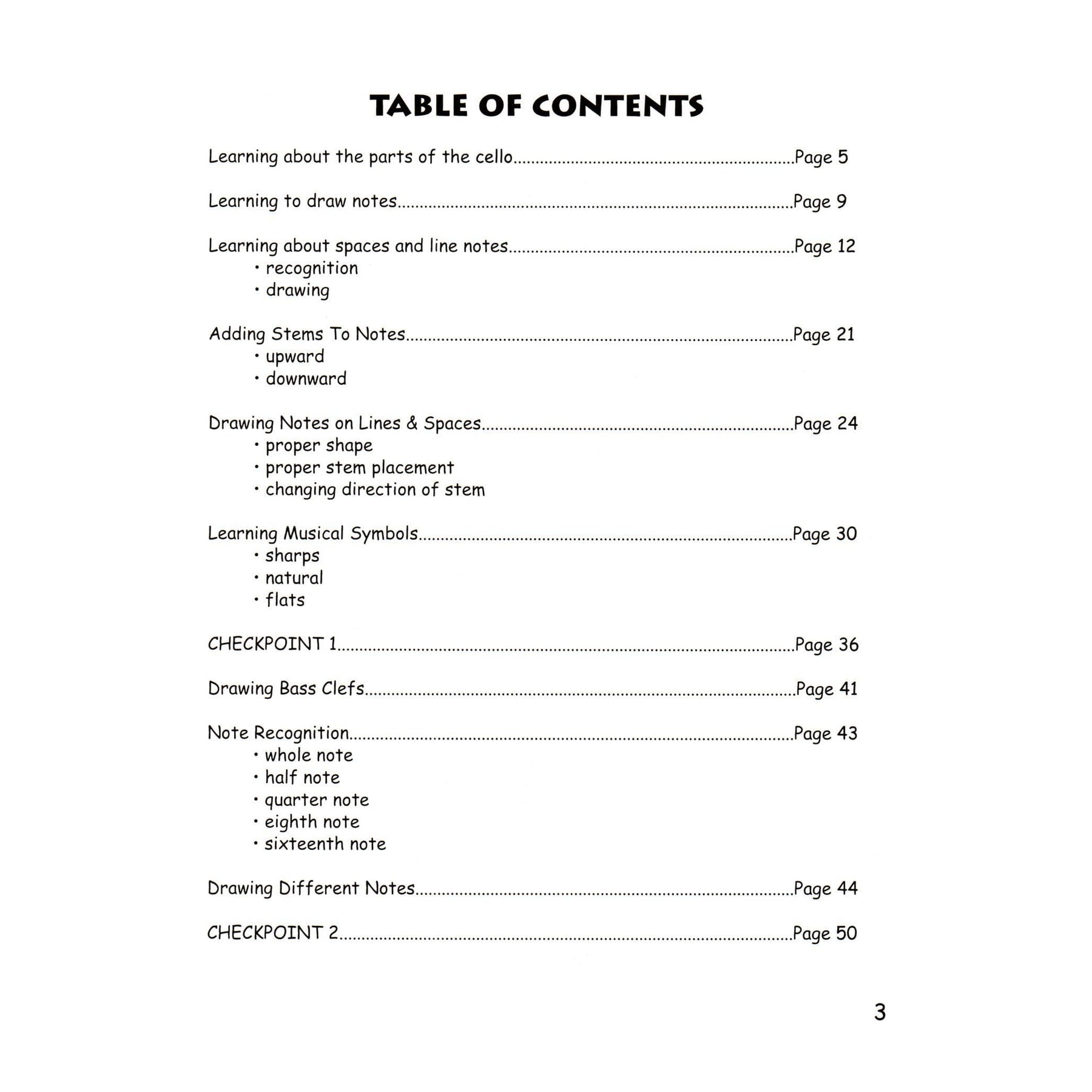 Beginner Cello Theory for Children - Book 1 by Melanie Smith - Mel Bay Publication