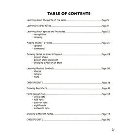 Beginner Cello Theory for Children - Book 1 by Melanie Smith - Mel Bay Publication