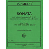 Schubert, Franz - Sonata in A minor - for Cello - with Optional 2nd Cello, Commentary and Preparatory Exercises by Daniel Morganstern - International