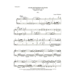 Offenbach, Jacques - Cours methodique de duos pour deux violoncelles, Vol. 5 - for Two Cellos, or Cello and CD - Edition Keck - Boosey & Hawkes