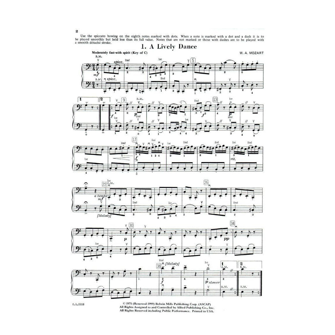 Applebaum, Samuel - Beautiful Music For Two Cellos - Volume 4 - Belwin/Mills Publication