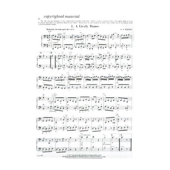 Applebaum, Samuel - Beautiful Music For Two Cellos - Volume 4 - Belwin/Mills Publication