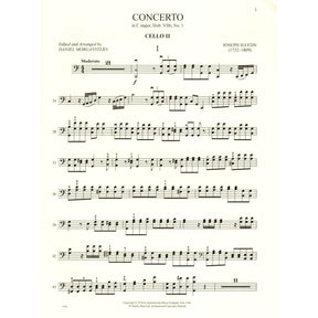 Haydn, Joseph - Concerto in C major - for Cello - with Optional 2nd Cello, Commentary and Preparatory Exercises by Daniel Morganstern - International