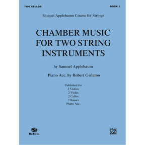 Applebaum, Samuel - Chamber Music For Two String Instruments - Book 3 for Cello - Belwin/Mills Publication