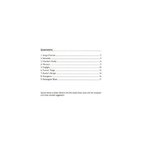 Hoag, Charles K - Duets for Double Basses - Theodore Presser Co