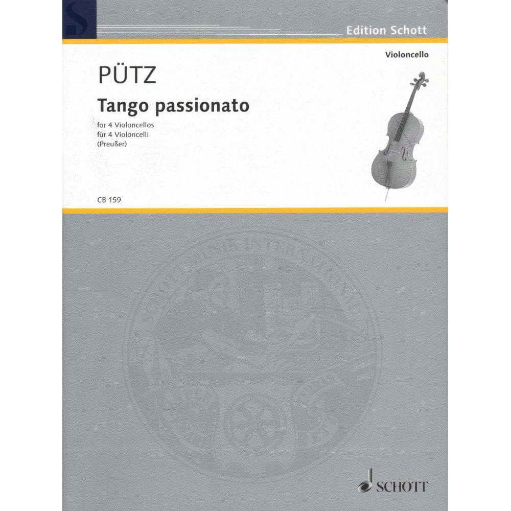 Putz - Tango Passionato For Four Cellos Published by Schott Music