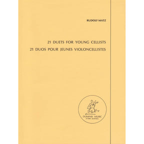 Matz, Rudolf - 21 Duets for Young Cellists - Two Cellos - Dominis Music Edition