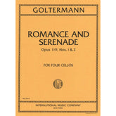 Goltermann, Georg - Romance and Serenade, Op 119, Nos 1 and 2 - Four Cellos - International Edition