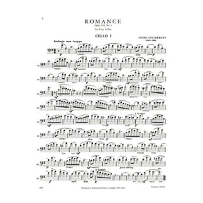 Goltermann, Georg - Romance and Serenade, Op 119, Nos 1 and 2 - Four Cellos - International Edition