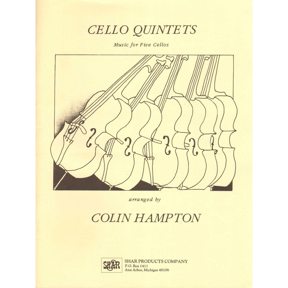 Hampton, Colin - Cello Quintets - Five Cellos - Spruce Publications