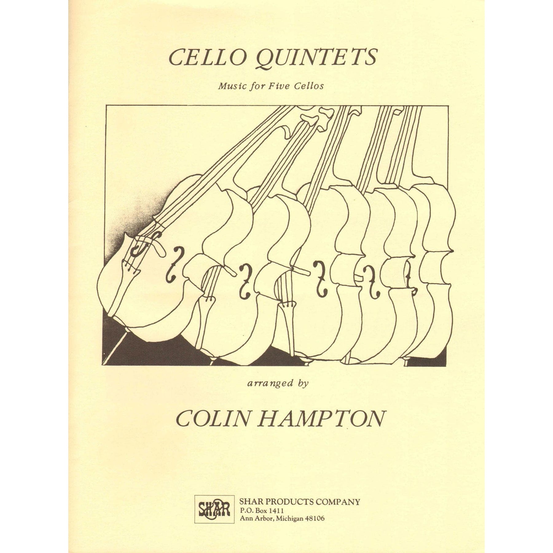Hampton, Colin - Cello Quintets - Five Cellos - Spruce Publications